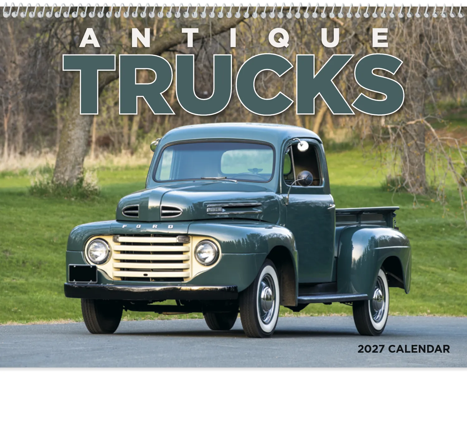 Antique Trucks Calendar Vintage Photography - 18.5 x 11 in - product view 16