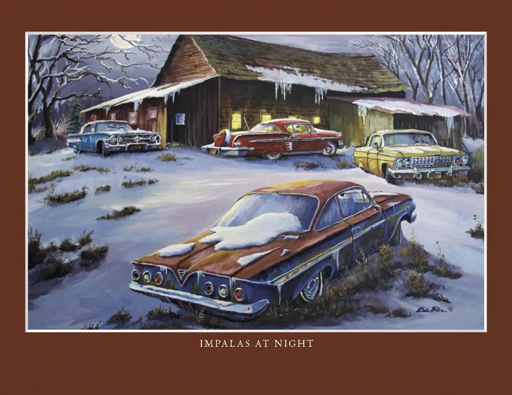 Junkyard Classics Calendar Dale Klee Art - 18.5 x 11 in - product view 17