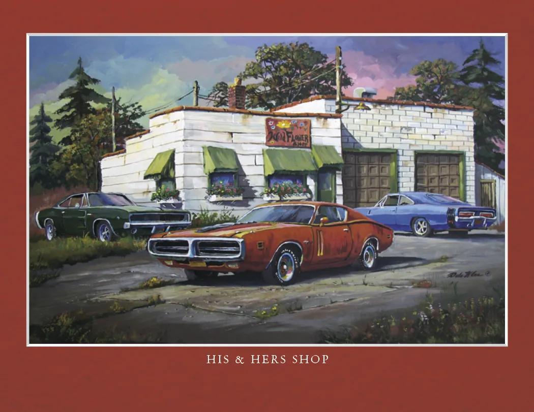 Junkyard Classics Calendar Dale Klee Art - 18.5 x 11 in - product view 18
