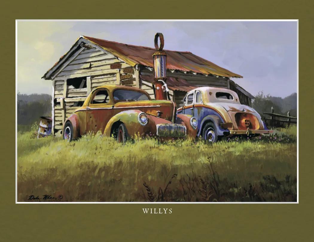 Junkyard Classics Calendar Dale Klee Art - 18.5 x 11 in - product view 23