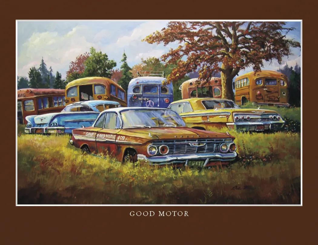 Junkyard Classics Calendar Dale Klee Art - 18.5 x 11 in - product view 26