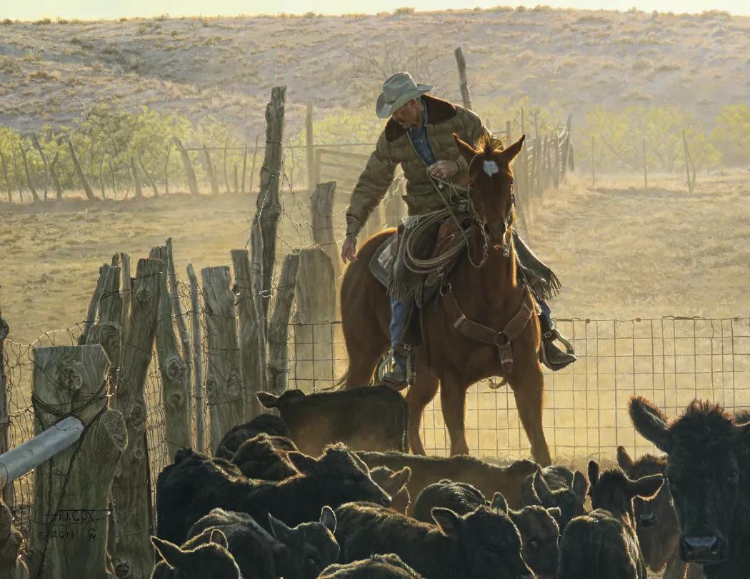 Tim Cox American West Wall Calendar FSC Matte - 18.5 x 11 in - product view 20