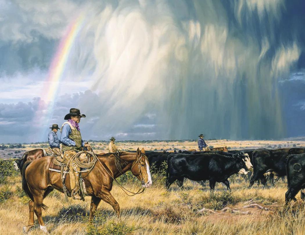 Tim Cox American West Wall Calendar FSC Matte - 18.5 x 11 in - product view 21