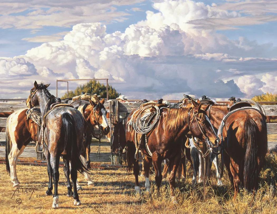 Tim Cox American West Wall Calendar FSC Matte - 18.5 x 11 in - product view 22