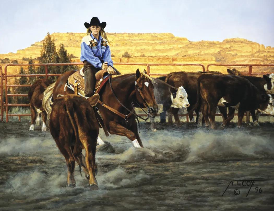 Tim Cox American West Wall Calendar FSC Matte - 18.5 x 11 in - product view 25