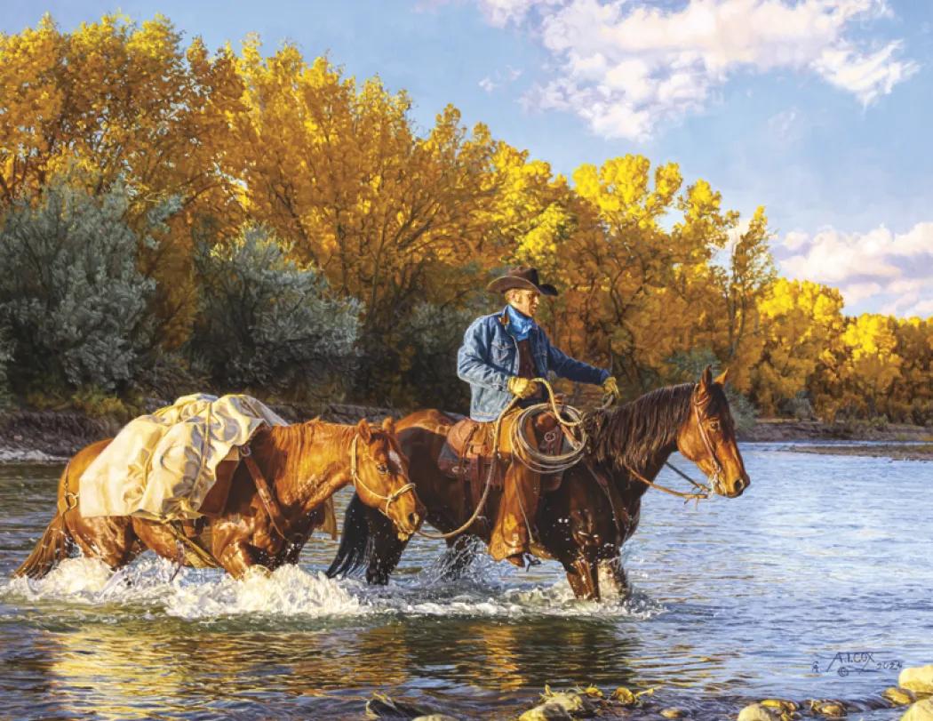 Tim Cox American West Wall Calendar FSC Matte - 18.5 x 11 in - product view 27