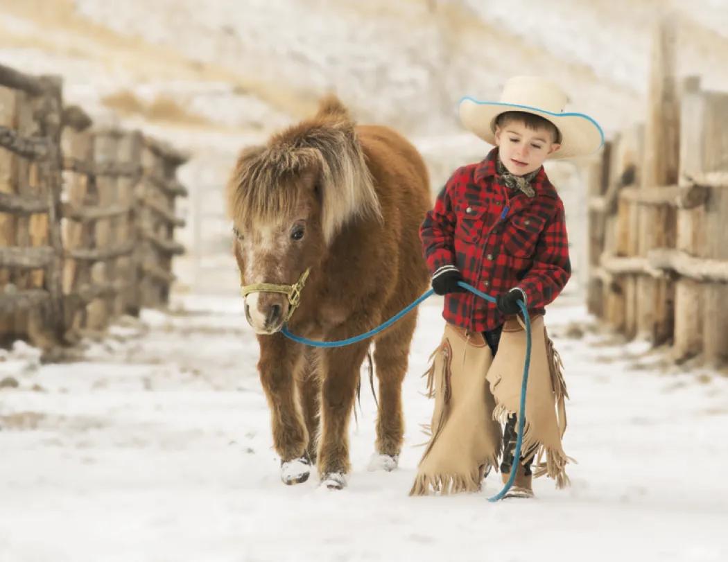 Western Landscape Wall Calendar FSC Gloss - 18.5 x 11 in - product view 18