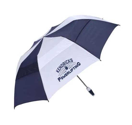 Vented Auto Open Umbrella Compact Steel Frame - 58 in