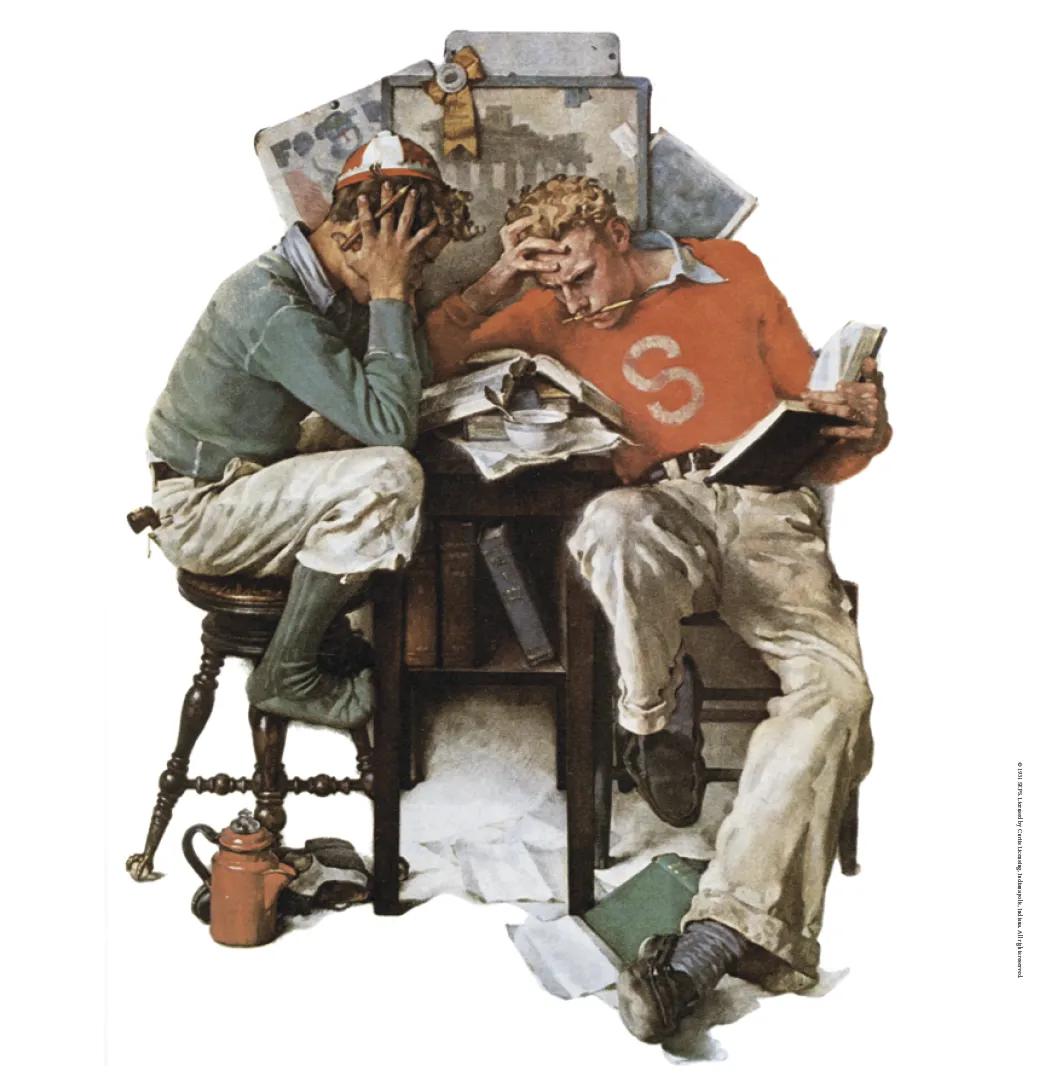 Norman Rockwell Wall Calendar Saturday Evening Post - 25 x 12 in - product view 7