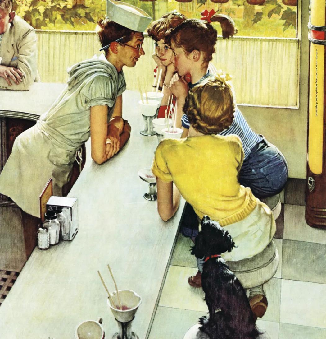 Norman Rockwell Wall Calendar Saturday Evening Post - 25 x 12 in - product view 10