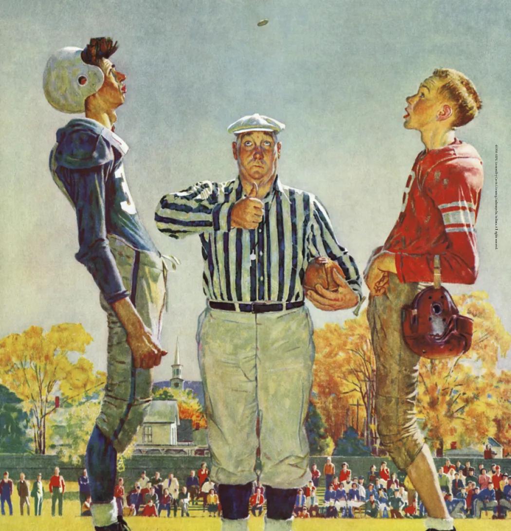 Norman Rockwell Wall Calendar Saturday Evening Post - 25 x 12 in - product view 13