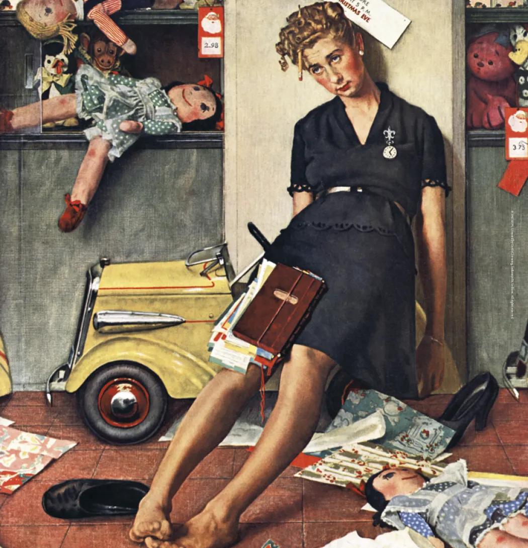 Norman Rockwell Wall Calendar Saturday Evening Post - 25 x 12 in - product view 15