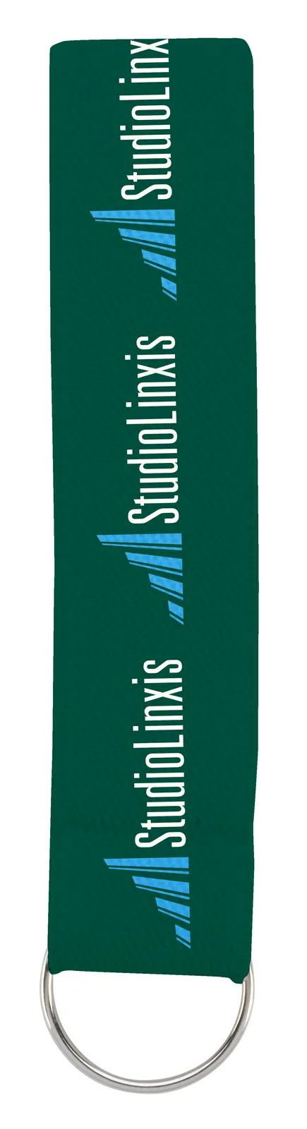 Wrist Strap Key Holder Elastic Polyester Full Color - 4.5 in - product view 17