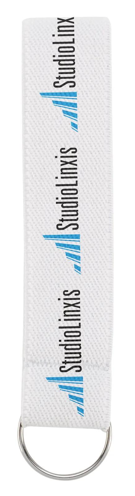 Wrist Strap Key Holder Elastic Polyester Full Color - 4.5 in - product view 27