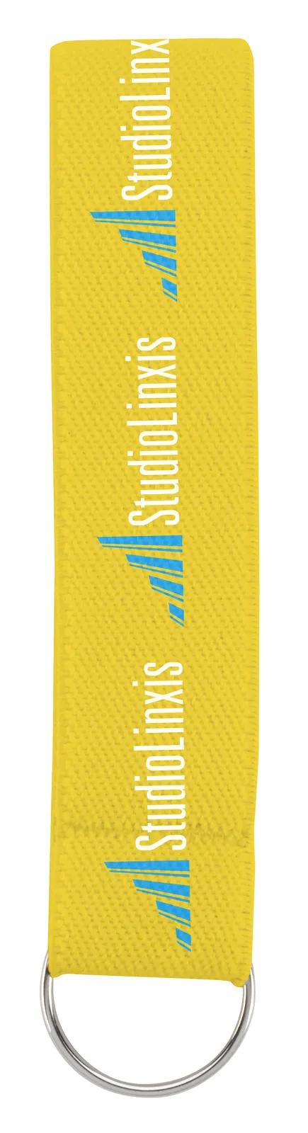 Wrist Strap Key Holder Elastic Polyester Full Color - 4.5 in - product view 29