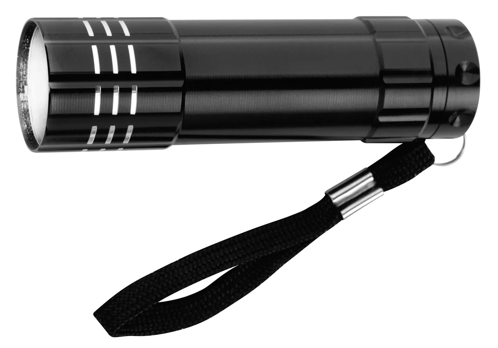 Mini COB Flashlight Aluminum Ultra Bright Wrist Strap - 3.375 in - product view 3