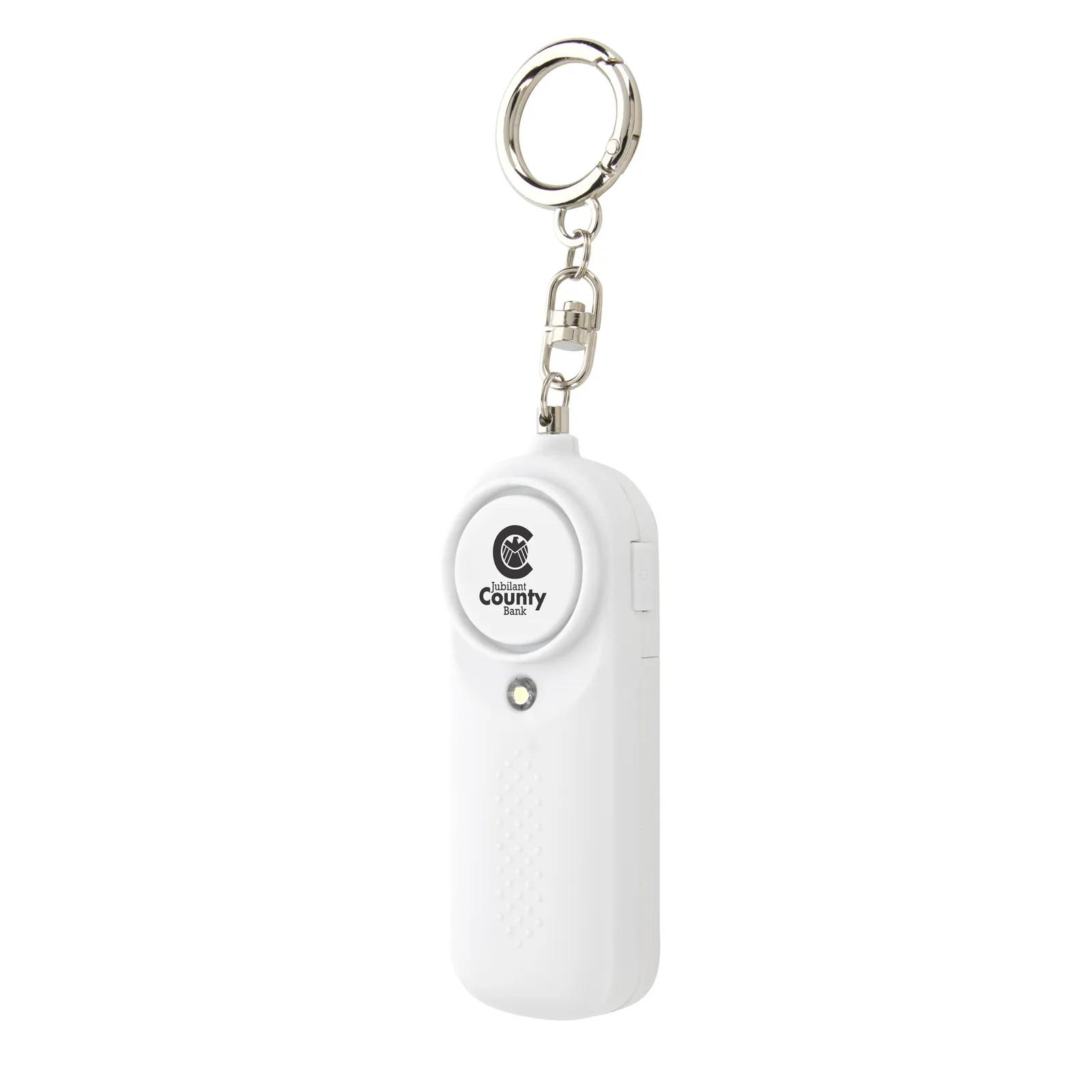 Personal Safety Alarm Keychain 130dB LED Light - 1.25 in