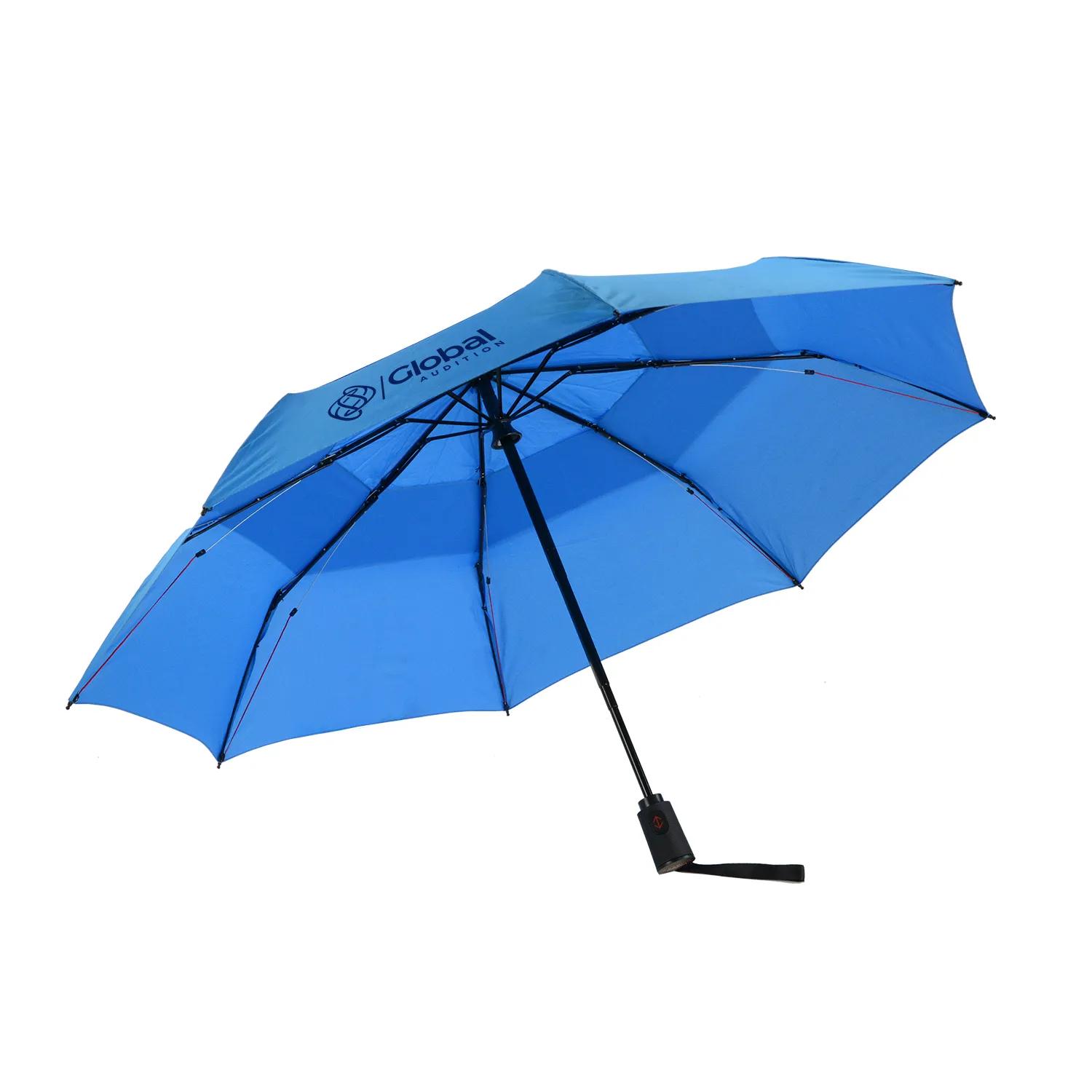 Compact Umbrella Auto-Open Close Wind Resistant - 43 in - product view 14
