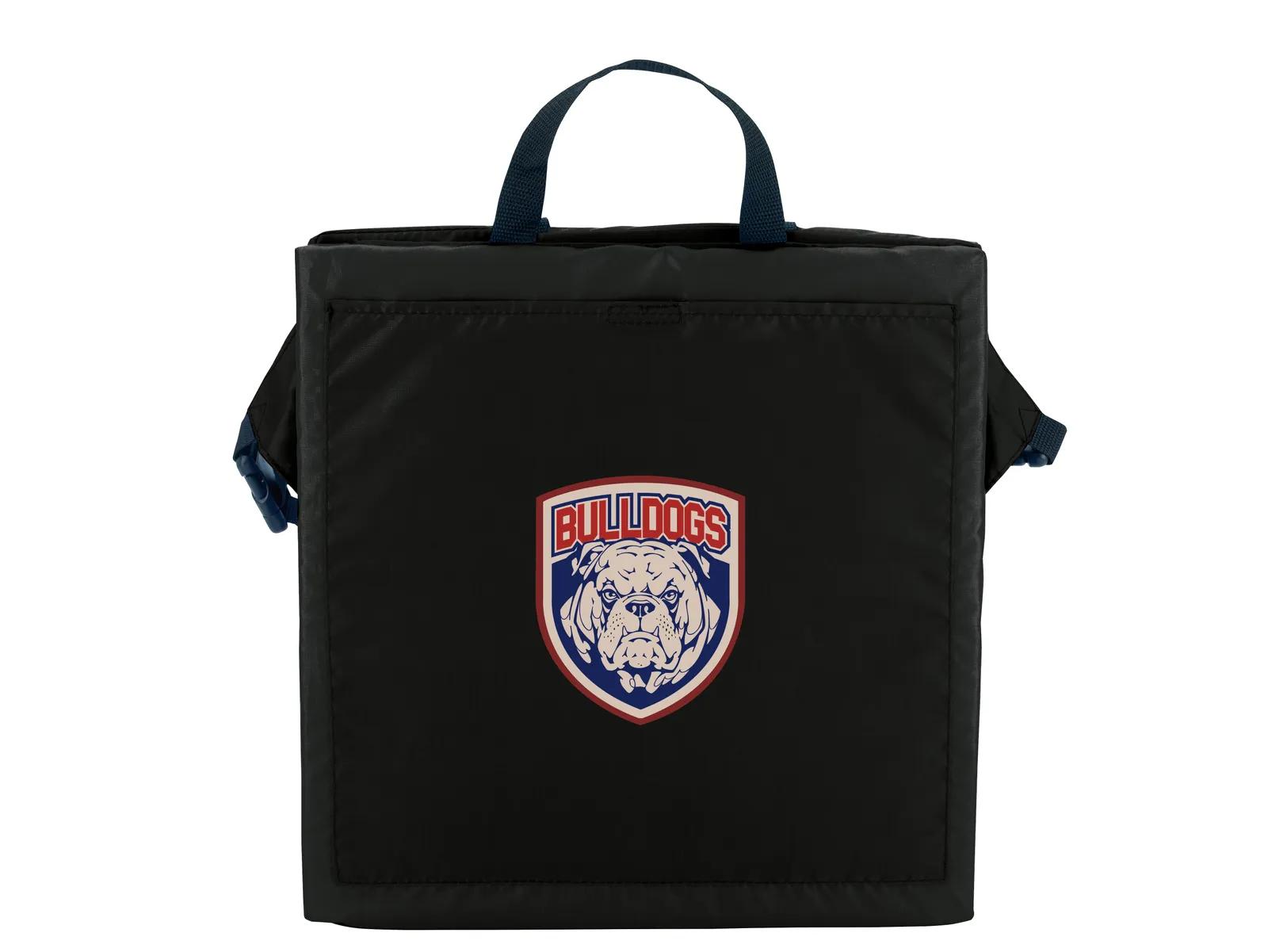 Padded Stadium Seat Adjustable Straps - 16.1 x 16.1 in - product view 2