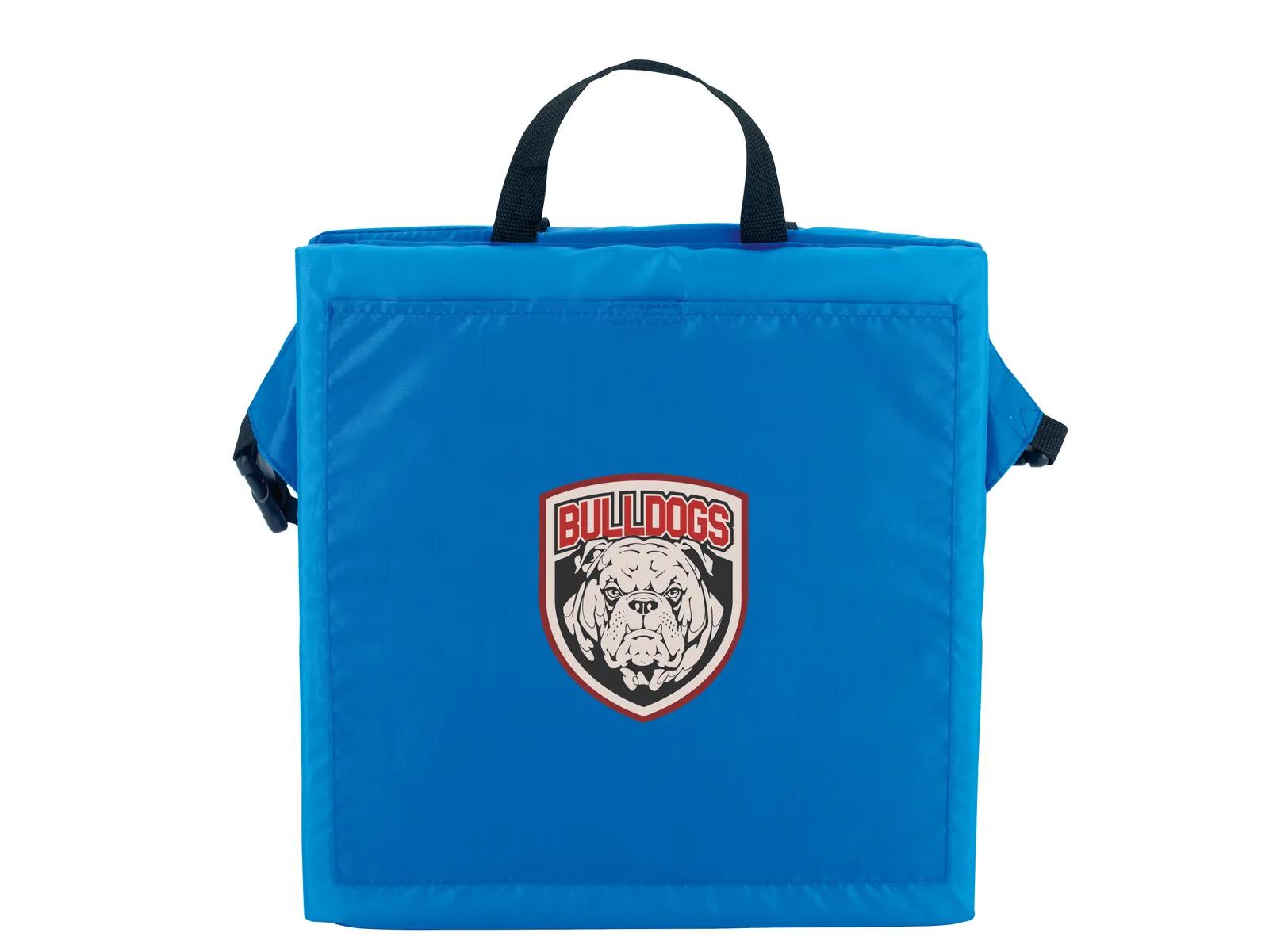 Padded Stadium Seat Adjustable Straps - 16.1 x 16.1 in - product view 3