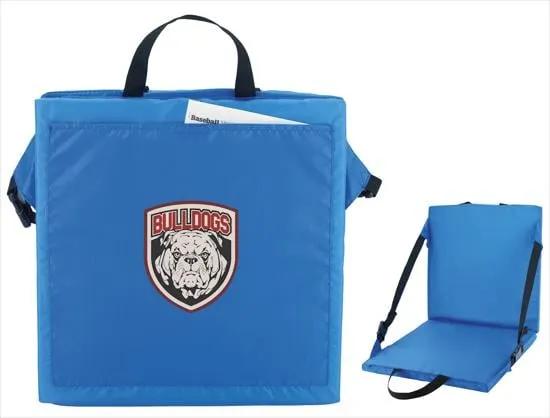 Padded Stadium Seat Adjustable Straps - 16.1 x 16.1 in