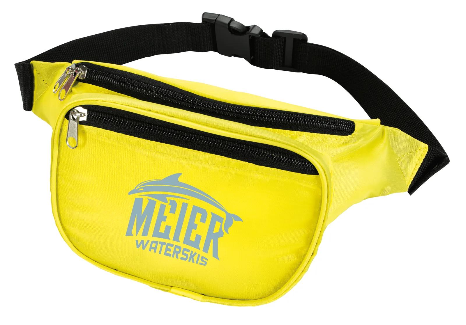 Neon Fanny Pack Adjustable Waist Strap - 7.1 x 5.5 in - product view 3