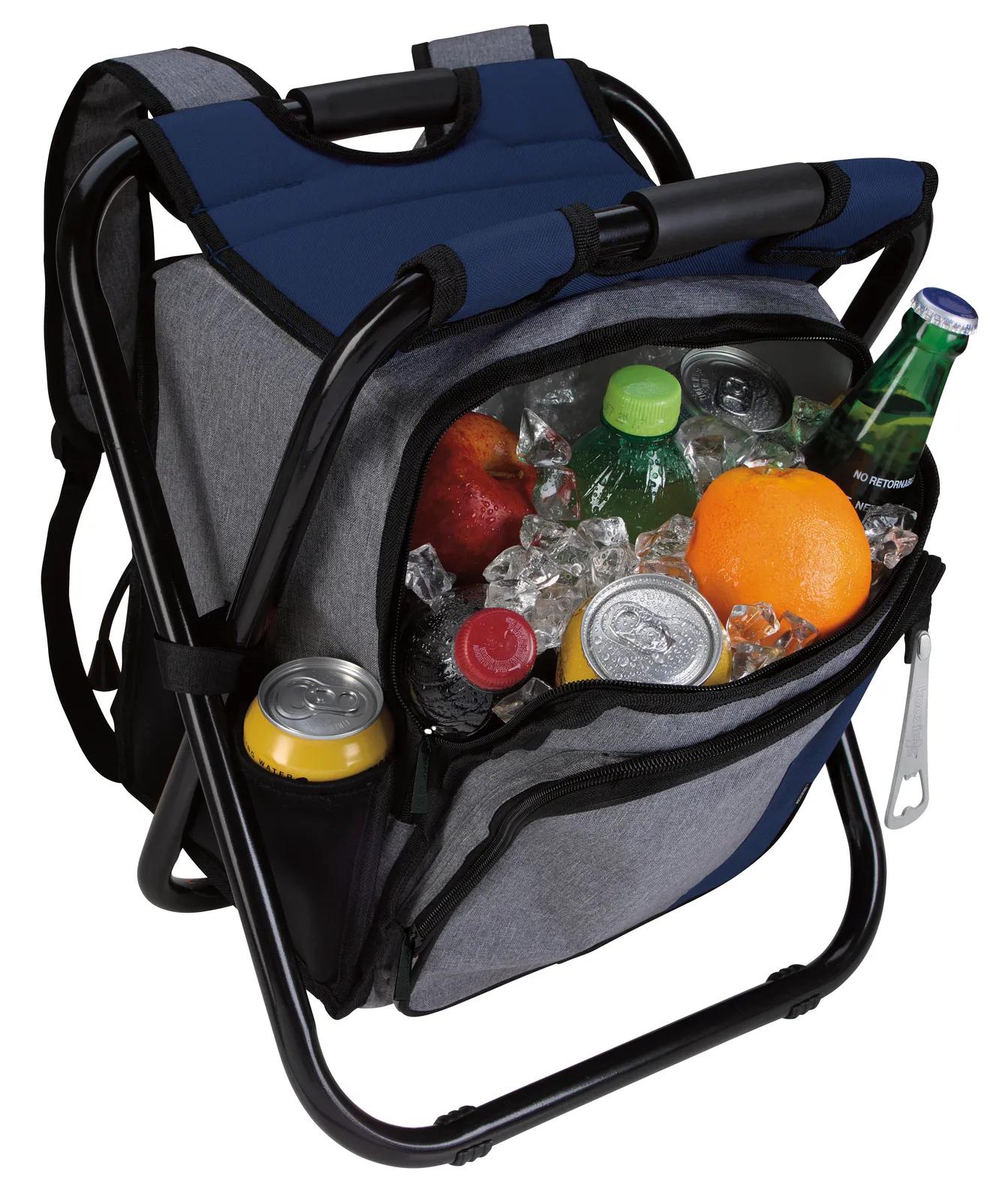 Backpack Cooler Chair Steel Frame - 14.6 x 13.4 in - product view 22