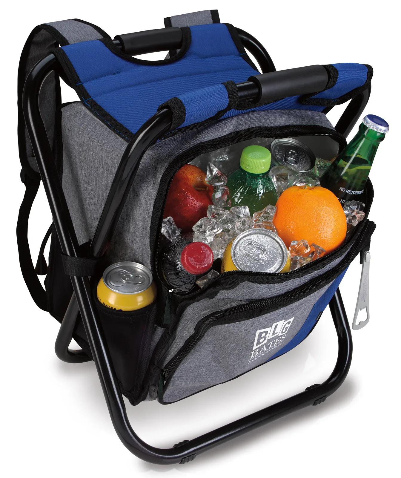 Backpack Cooler Chair Steel Frame - 14.6 x 13.4 in - product view 25