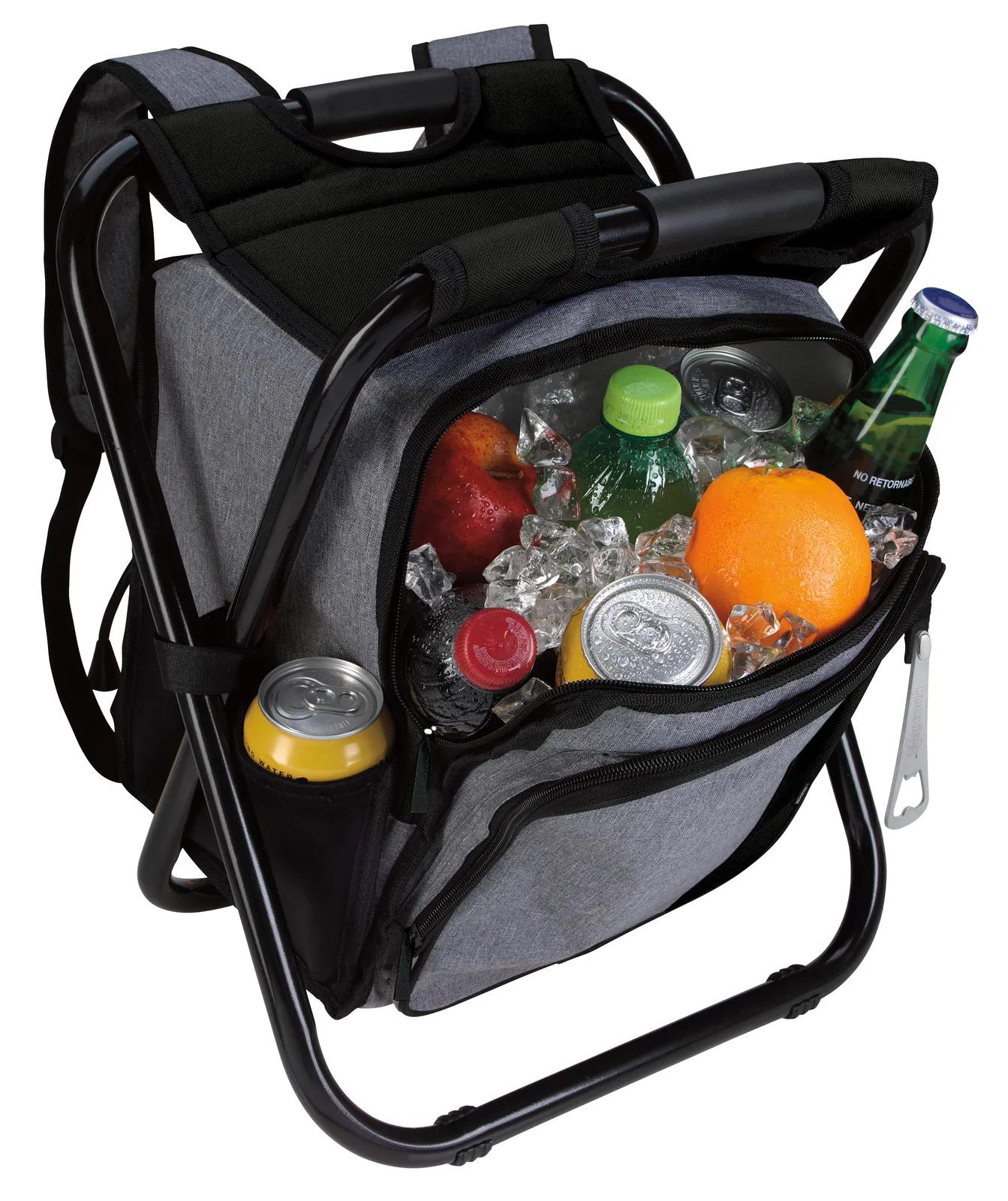 Backpack Cooler Chair Steel Frame - 14.6 x 13.4 in - product view 26