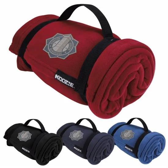 Field Blanket Fleece Nylon Straps - 60 x 50 in