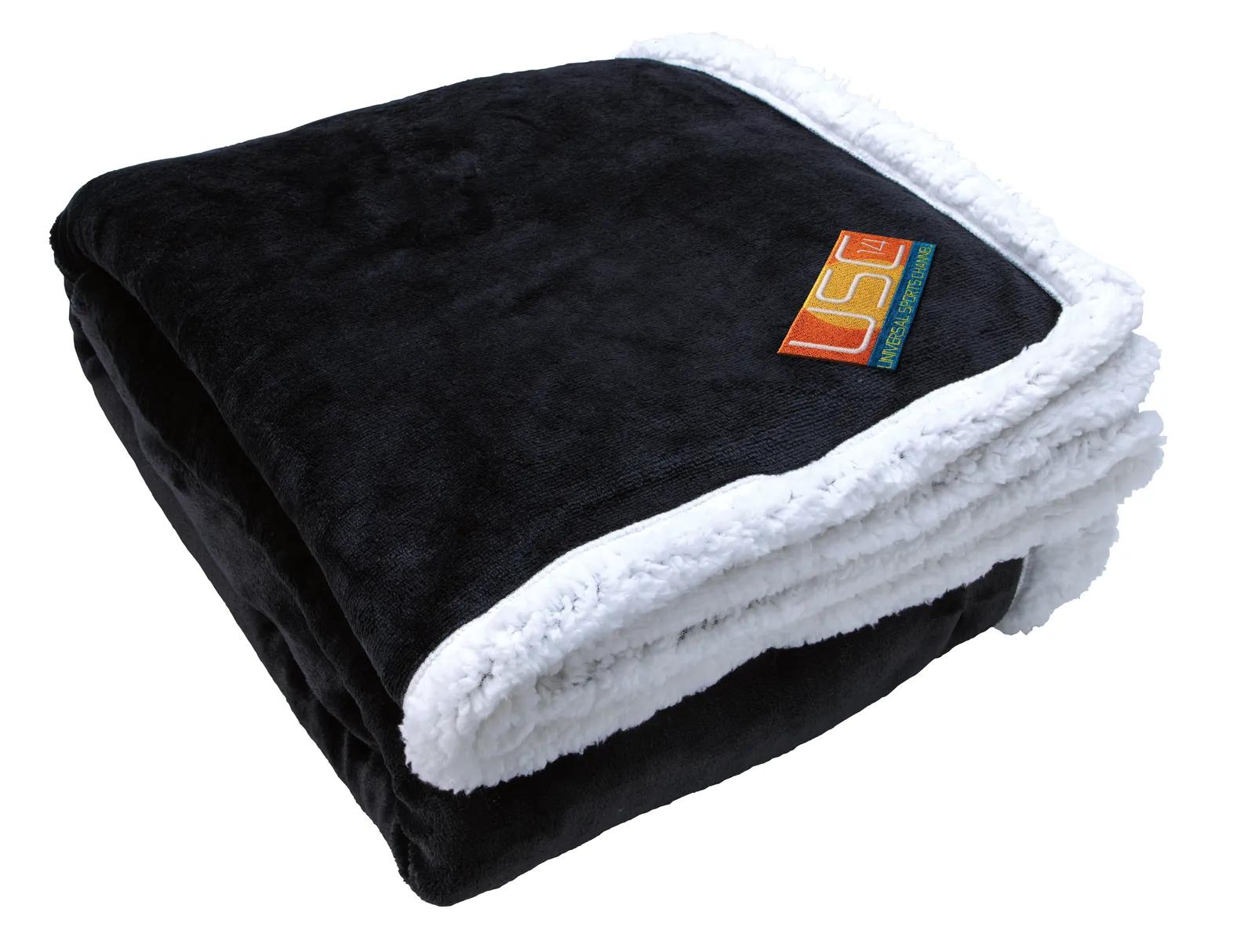 Sherpa Blanket Lightweight Polyester - 70 x 60 in - product view 7