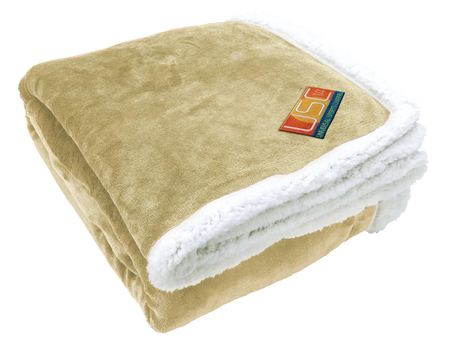 Sherpa Blanket Lightweight Polyester - 70 x 60 in - product view 9