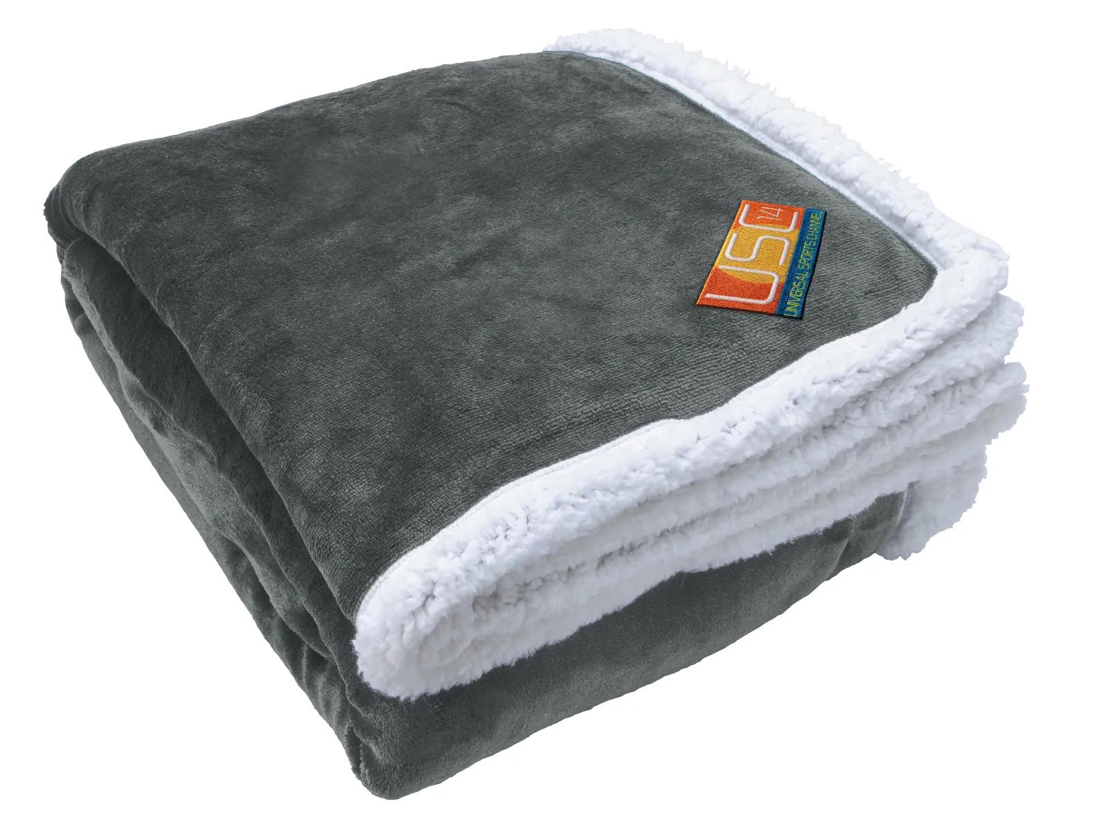 Sherpa Blanket Lightweight Polyester - 70 x 60 in - product view 11