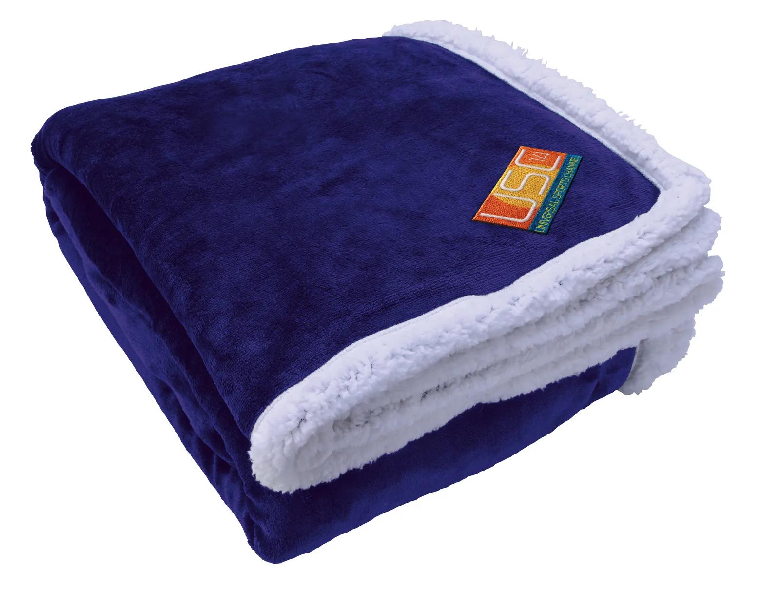 Sherpa Blanket Lightweight Polyester - 70 x 60 in - product view 12