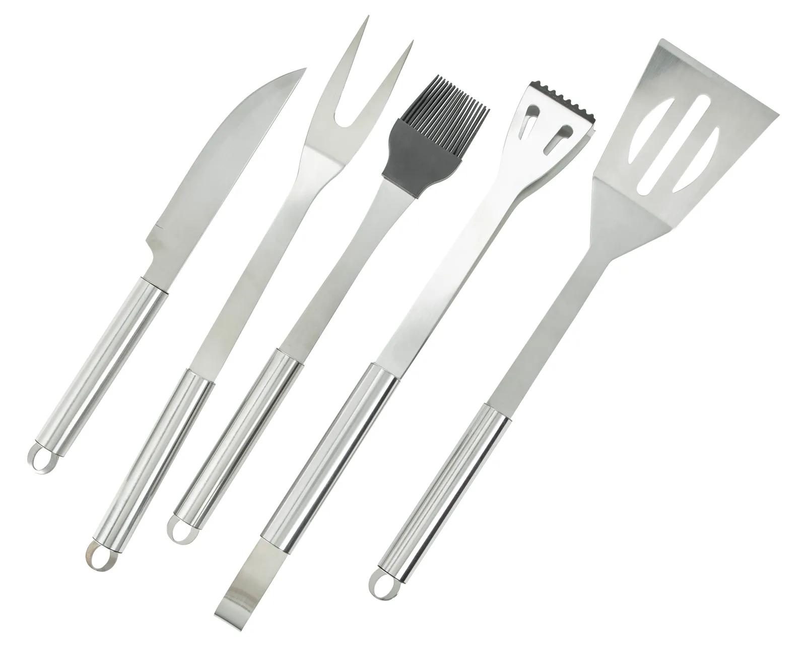 BBQ Tool Set 5-Piece Stainless Steel Neoprene Case - product view 8
