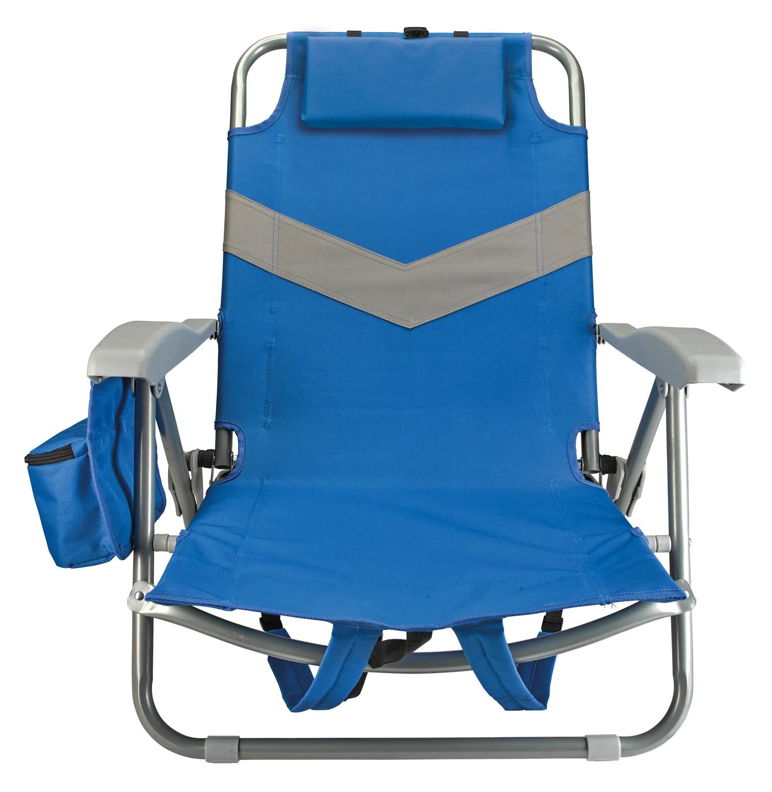 Beach Backpack Chair Aluminum Frame Cooler Pocket - product view 10