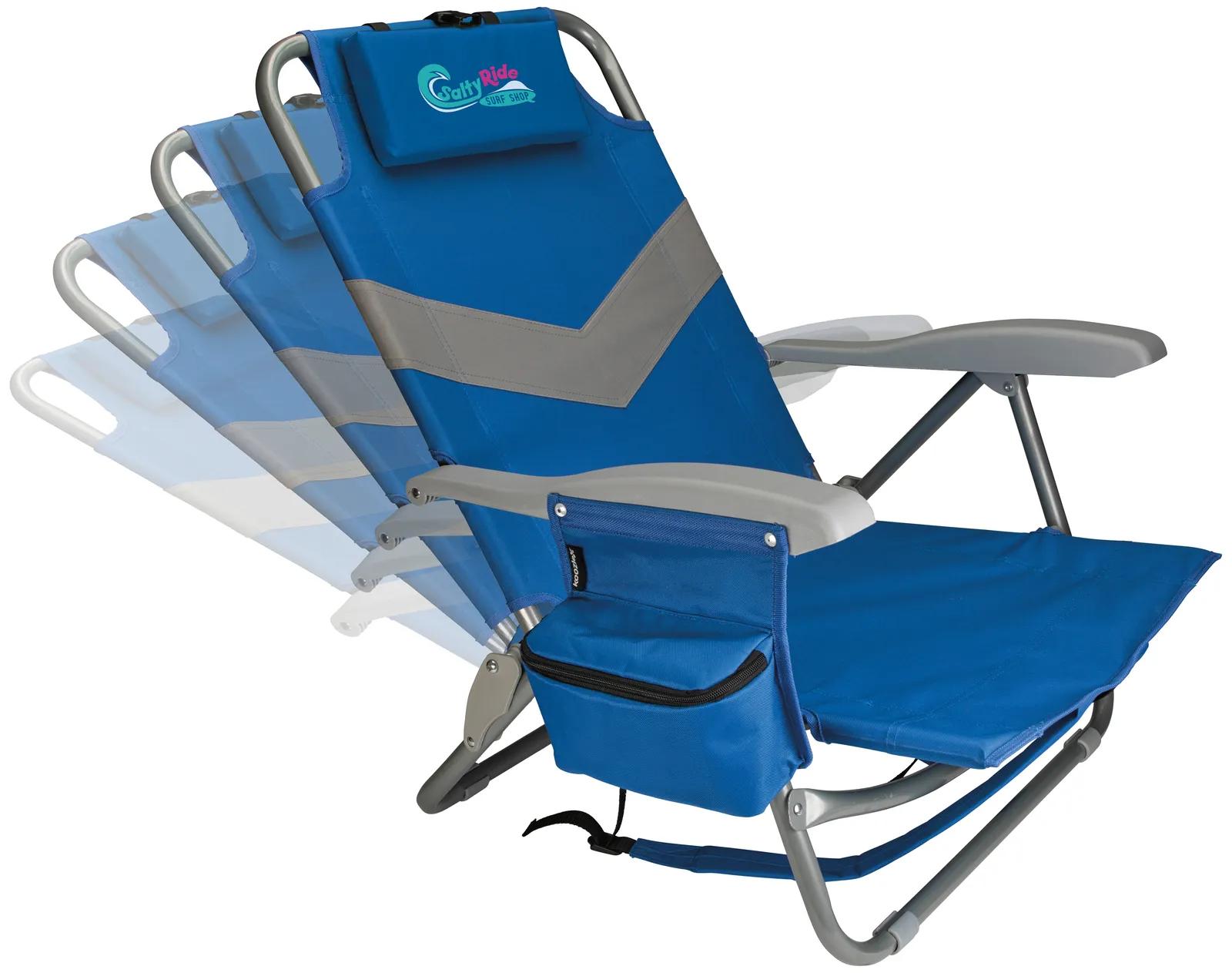 Beach Backpack Chair Aluminum Frame Cooler Pocket - product view 16