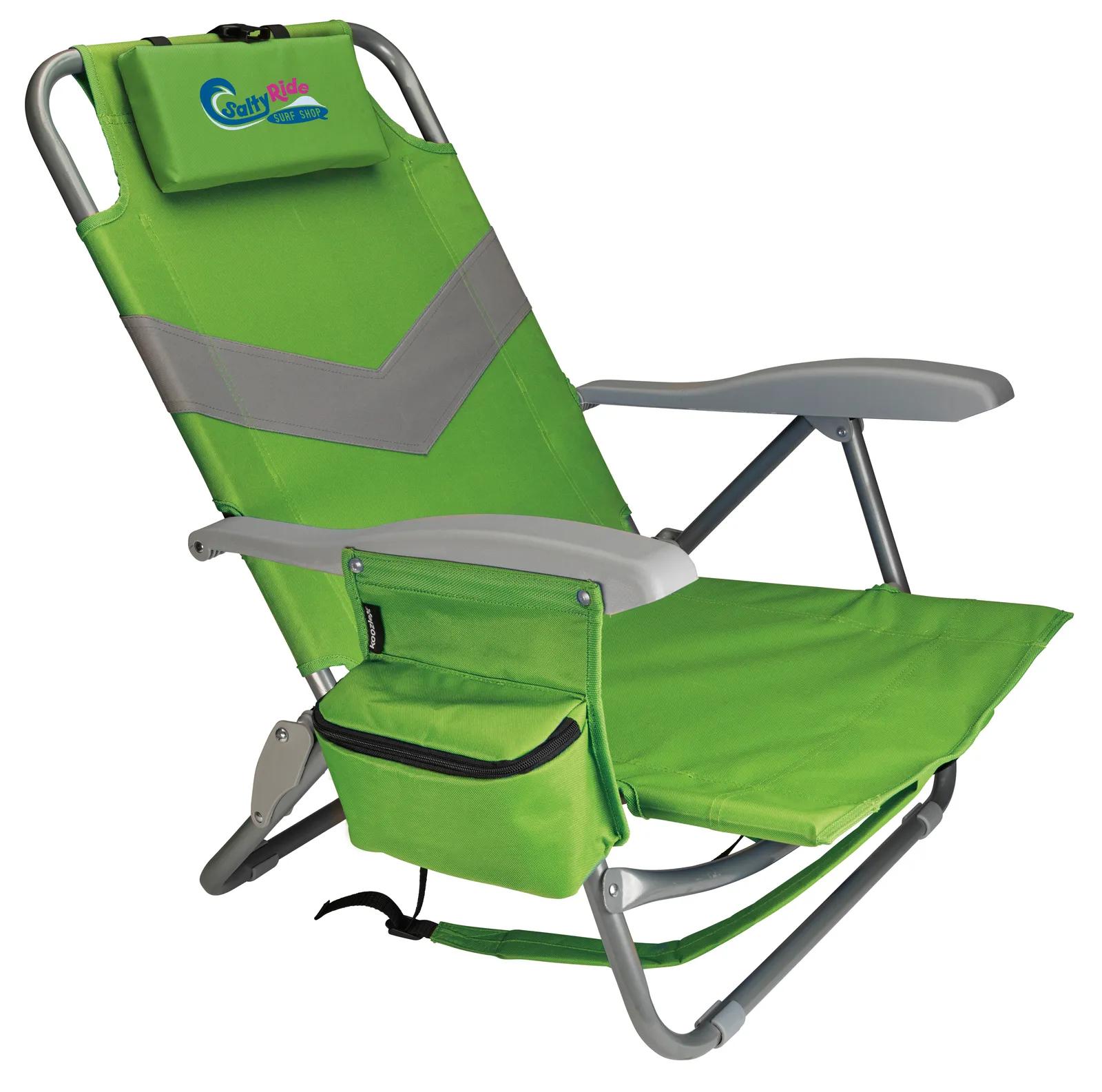 Beach Backpack Chair Aluminum Frame Cooler Pocket - product view 17