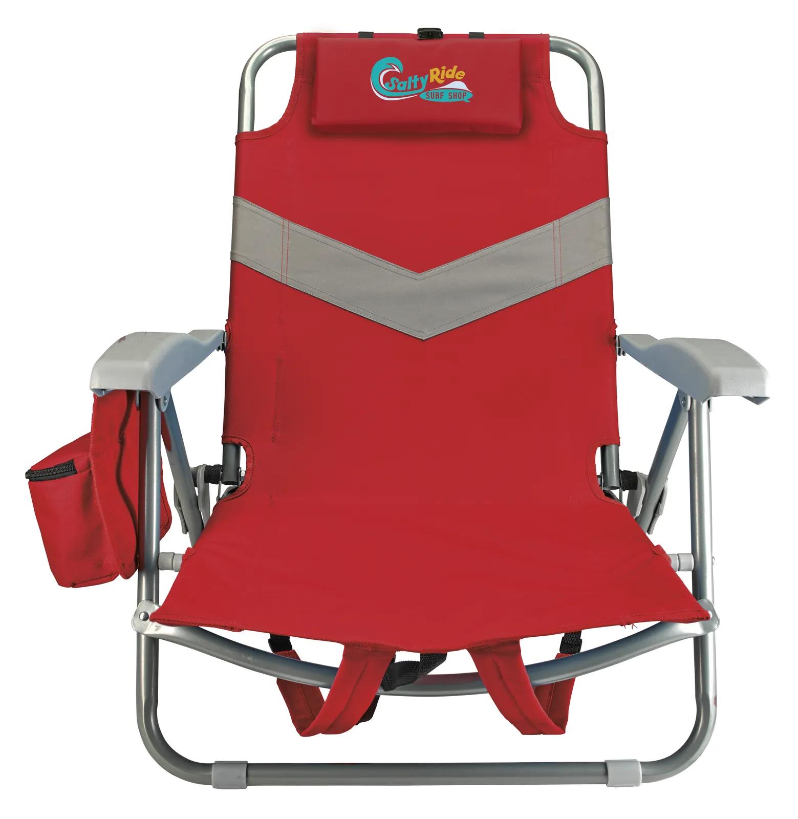 Beach Backpack Chair Aluminum Frame Cooler Pocket - product view 20
