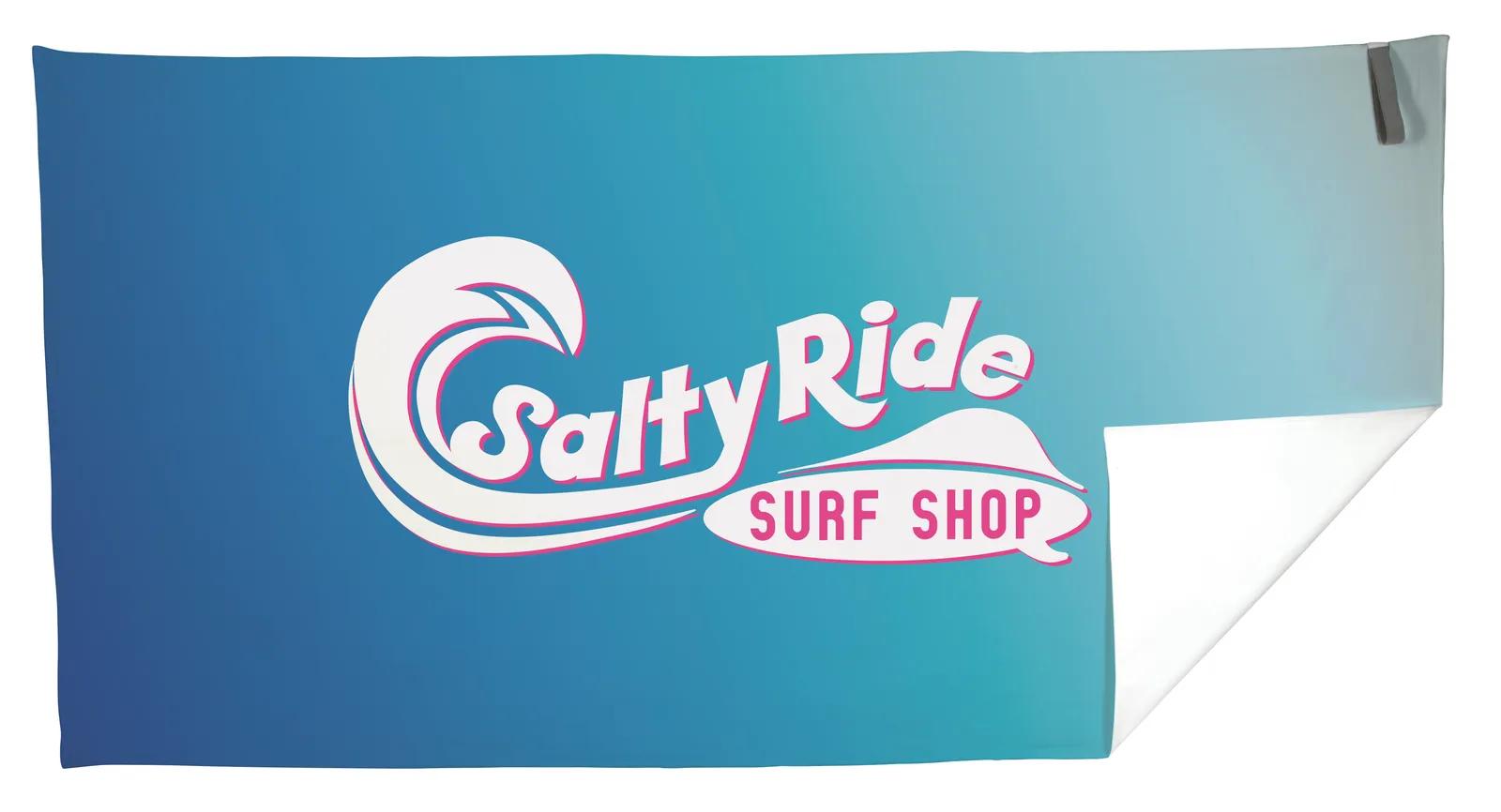 Beach Towel Full-Color Microfiber Quick Dry - 59 x 30 in - product view 7