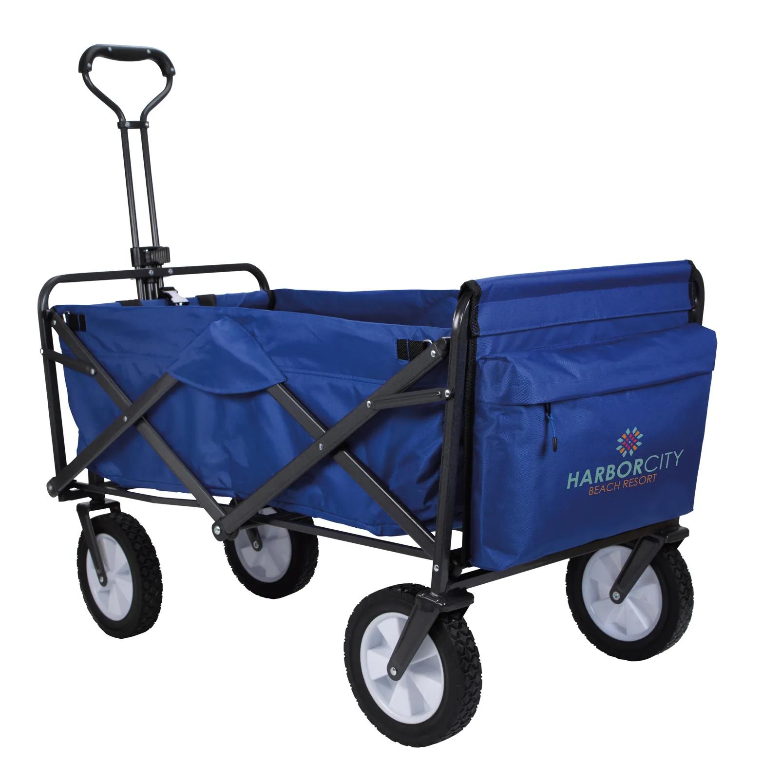 Collapsible Folding Wagon Steel Frame 150lb Capacity - product view 7