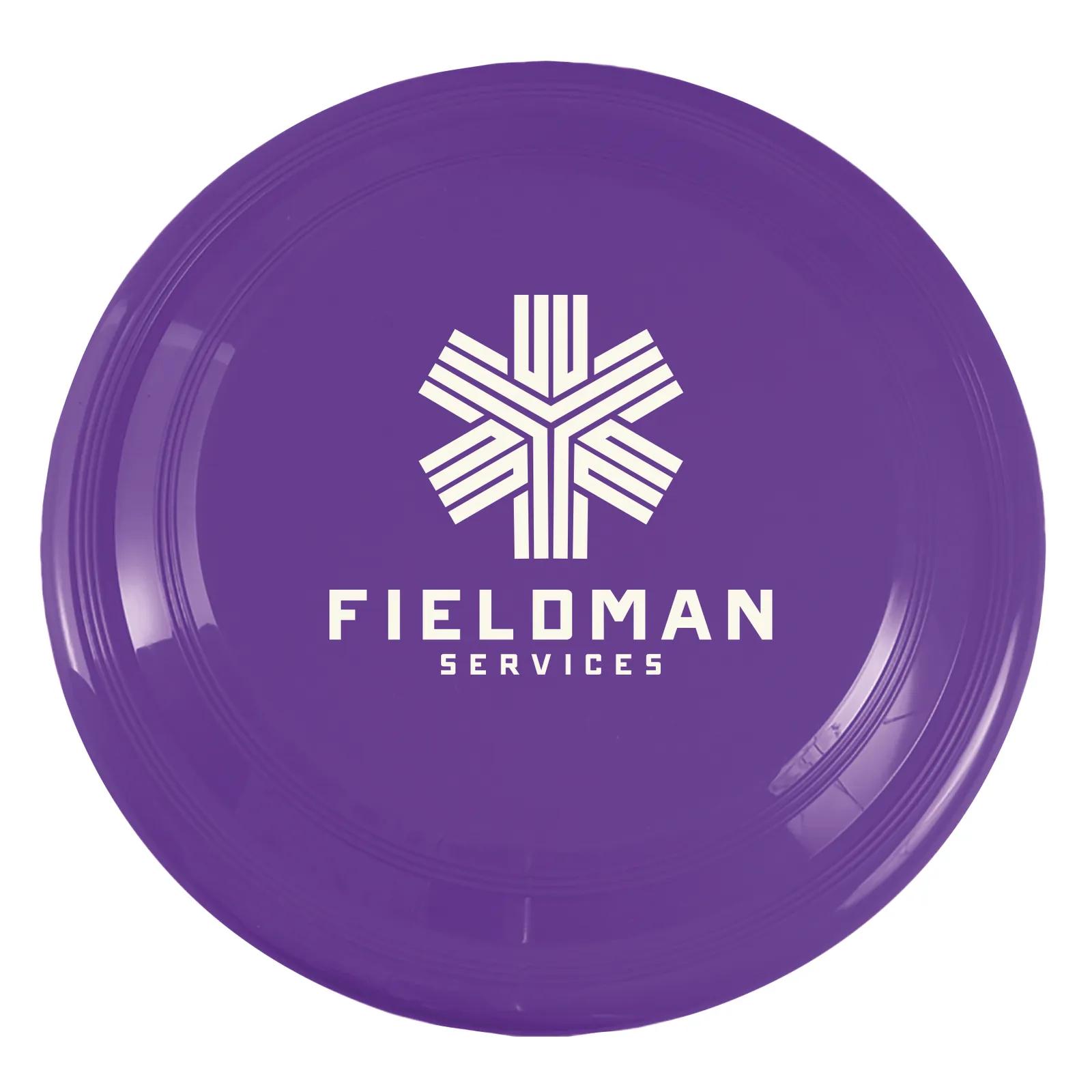 Flying Disc PP Plastic Promotional USA Made - 9 in - product view 46