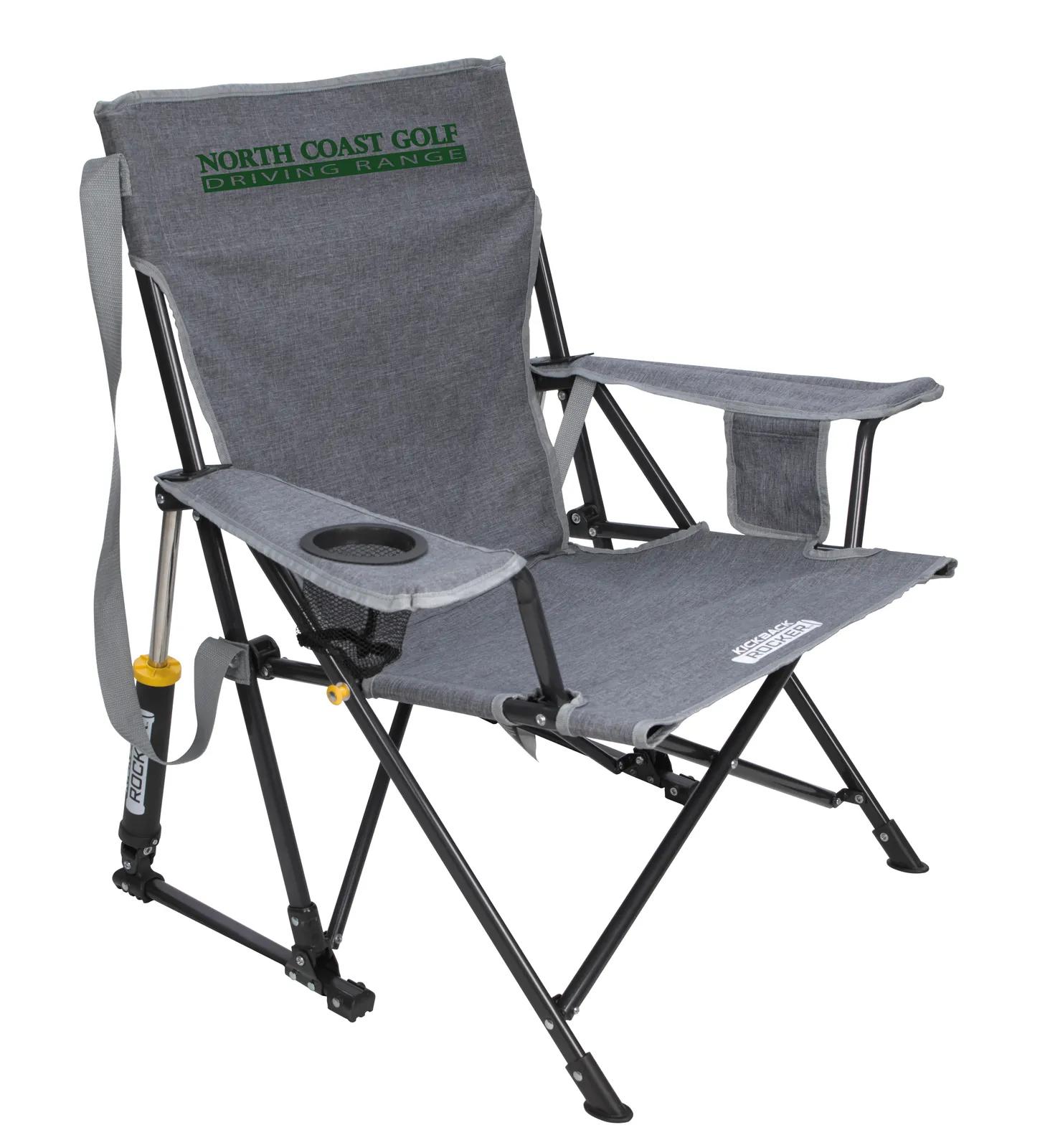 Rocking Chair Kickback Spring-Action Portable - 31.7 x 32.5 x 27.2 in - product view 3