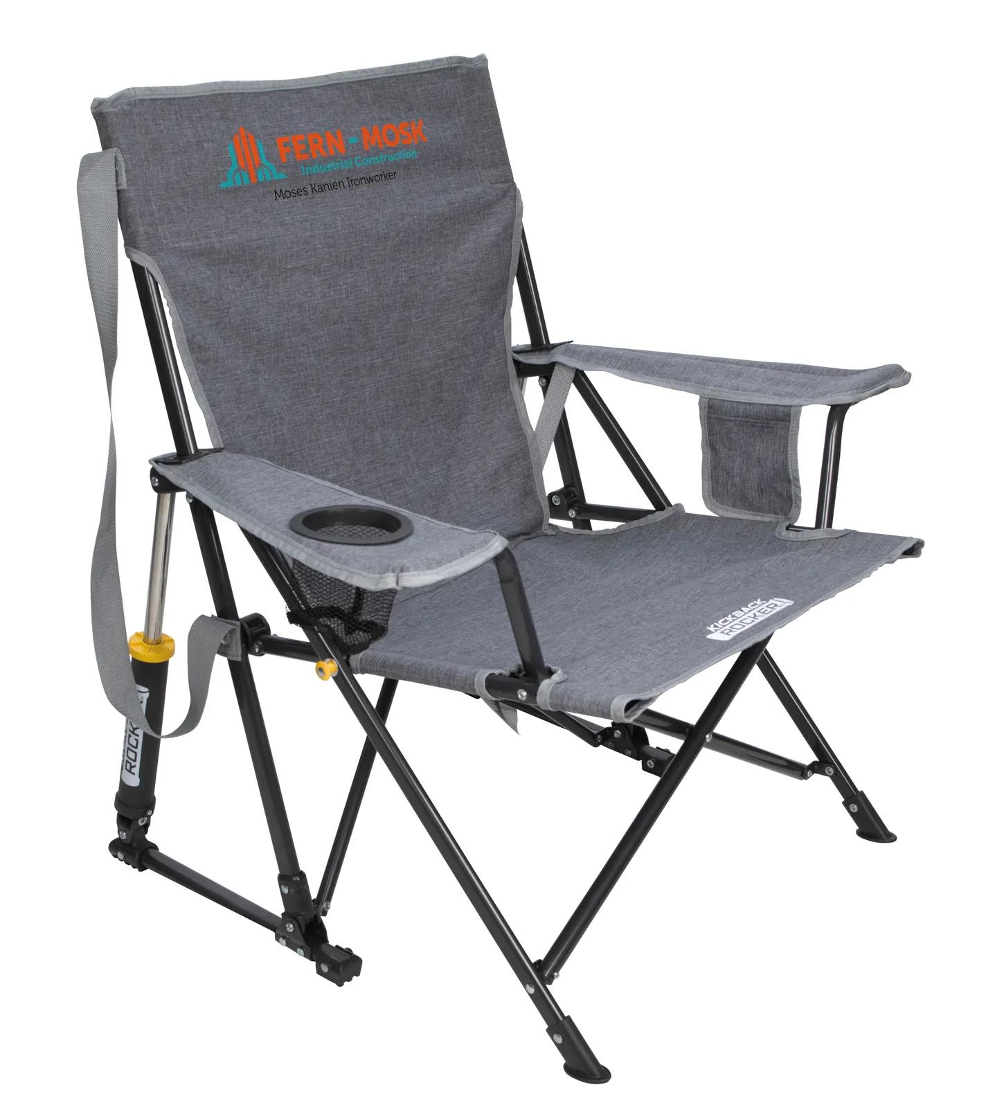 Rocking Chair Kickback Spring-Action Portable - 31.7 x 32.5 x 27.2 in - product view 5
