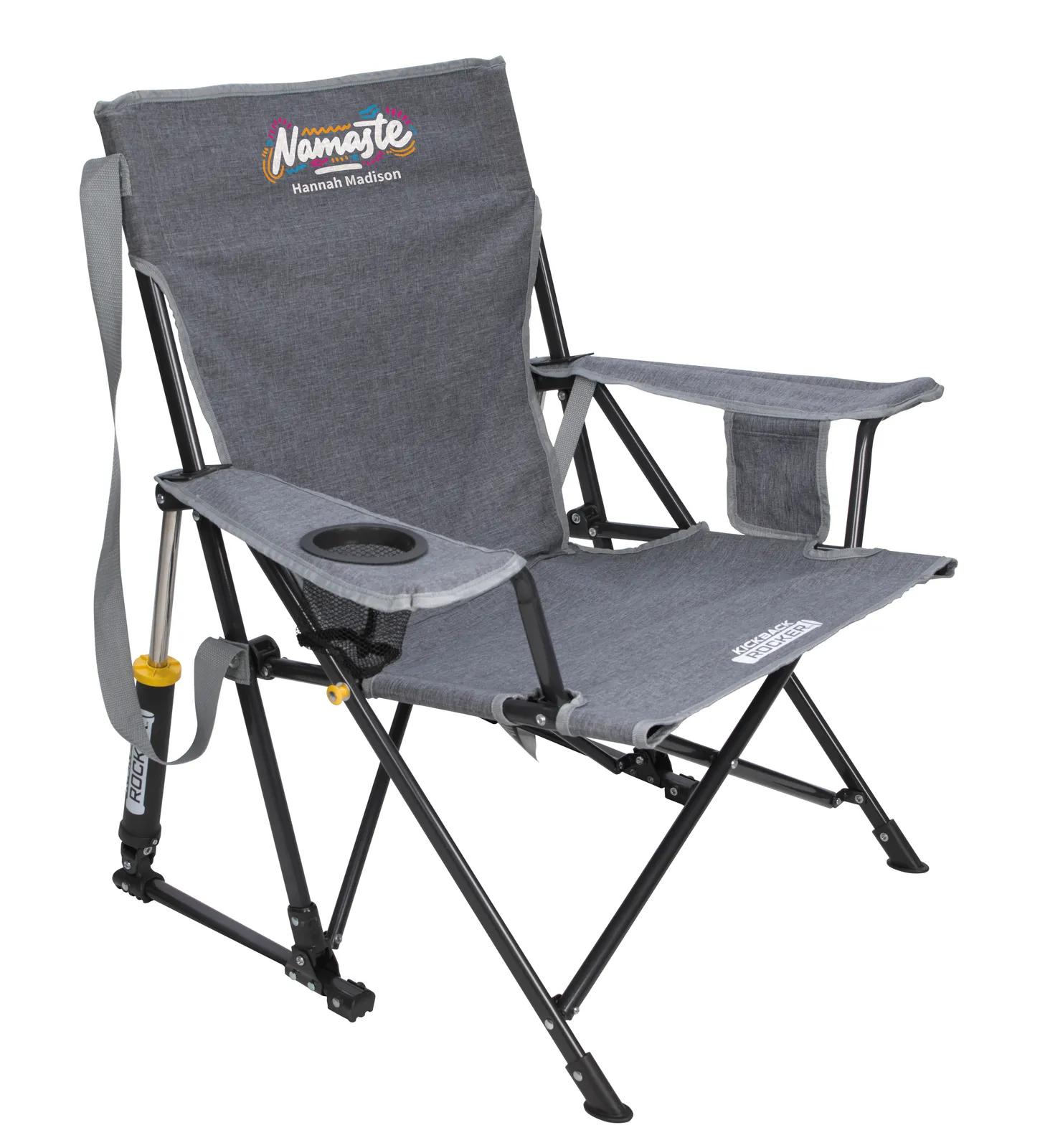 Rocking Chair Kickback Spring-Action Portable - 31.7 x 32.5 x 27.2 in - product view 12