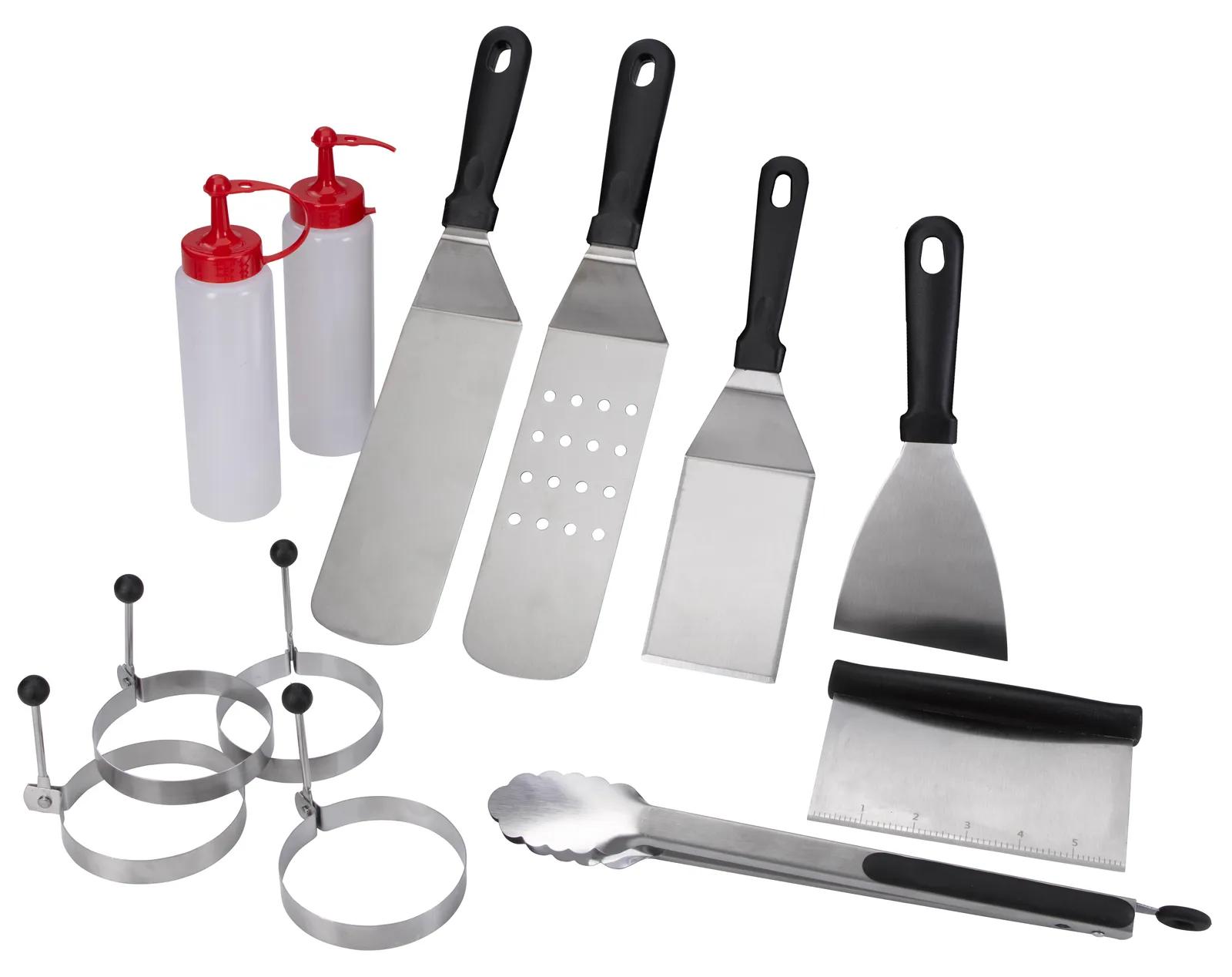 BBQ Tool Set Griddle Stainless Steel Case - 7.5 x 15.1875 x 3.9375 in - product view 7
