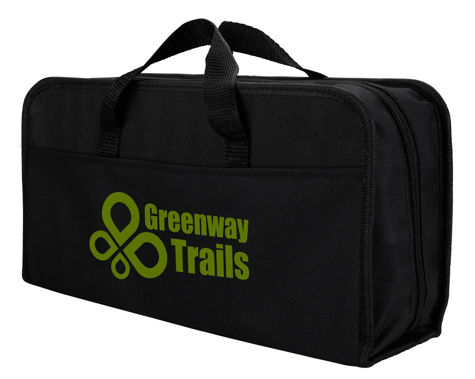 BBQ Tool Set Griddle Stainless Steel Case - 7.5 x 15.1875 x 3.9375 in - product view 10