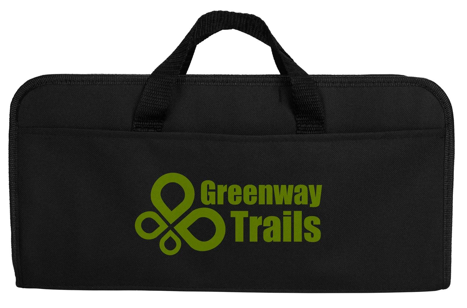 BBQ Tool Set Griddle Stainless Steel Case - 7.5 x 15.1875 x 3.9375 in - product view 13