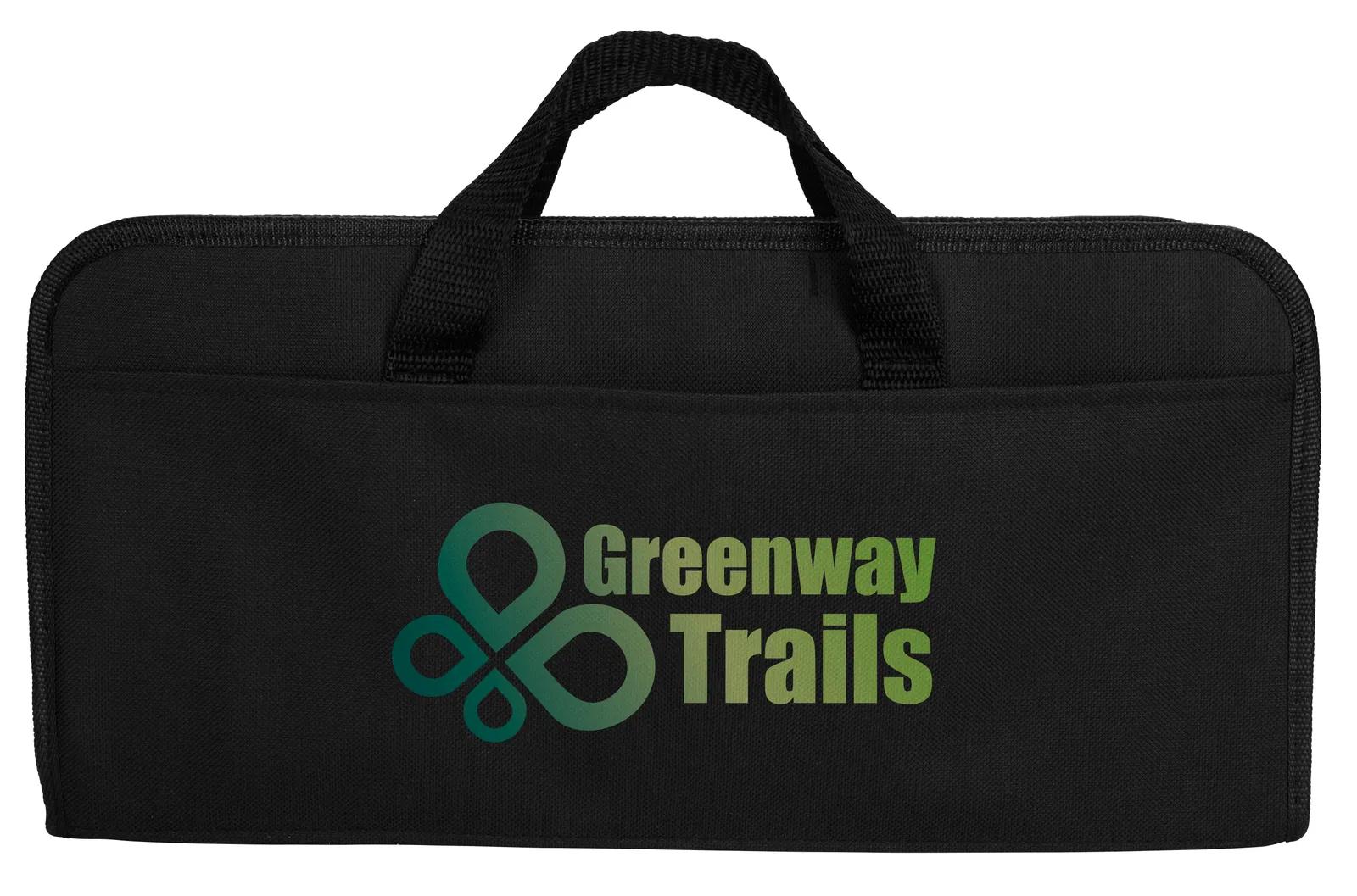 BBQ Tool Set Griddle Stainless Steel Case - 7.5 x 15.1875 x 3.9375 in - product view 14