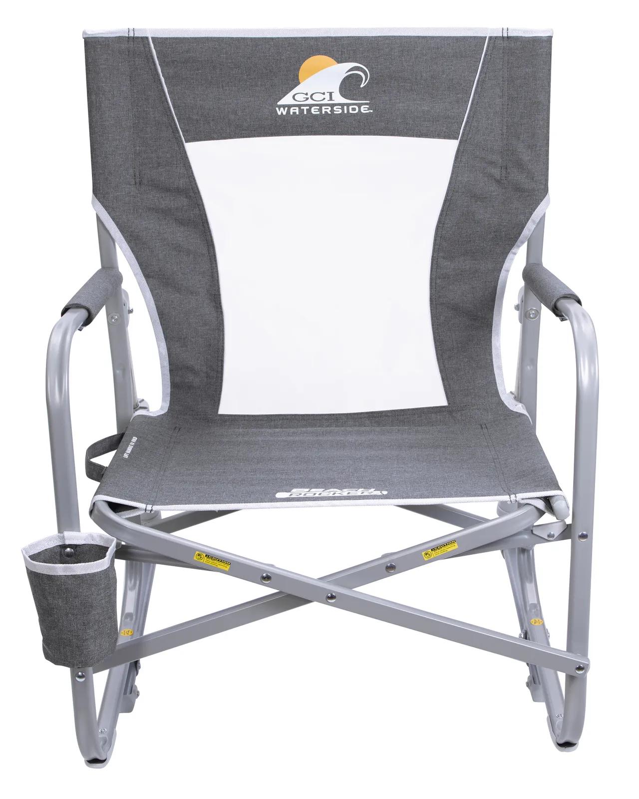 Beach Rocker Chair Spring-Action Mesh Back - 34.8 x 24.4 x 25.6 in - product view 6